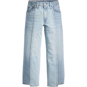 Levi's, Recrafted Baggy Dad Jeans Blauw, Dames, Maat:W27 L28