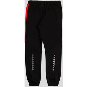 Fila, Broeken, Heren, Zwart, S, Katoen, Heren Jogger Trainingsbroeken Zwart