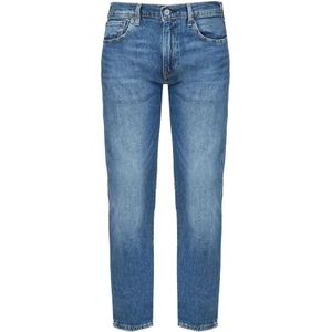 Levi's, Jeans, Heren, Blauw, W31 L32, Katoen, Slim-fit Jeans
