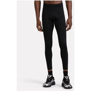 Reebok, Broeken, Heren, Zwart, L, Prestatie Hardloop Basislaag Tights