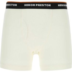 Heron Preston, Ondergoed, Heren, Wit, S, Katoen, Stretch katoenen boxershort set