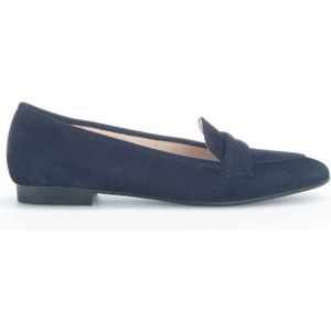 Gabor, Schoenen, Dames, Blauw, 37 1/2 EU, Blauwe Leren Pumps