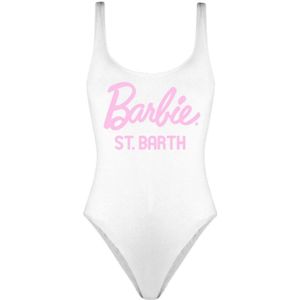 MC2 Saint Barth, Badkleding, Dames, Wit, S, Barbie Special Edition Badpak