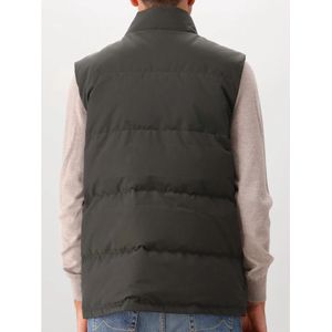 Canada Goose, Jassen, Heren, Groen, S, Polyester, Groene Puffer Vest Freestyle Crew