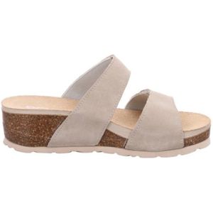 Rohde, Flat Sandalen Beige, Dames, Maat:43 EU