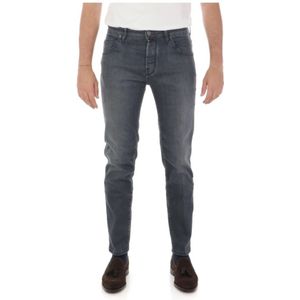 Jacob Cohën, Jeans, Heren, Blauw, W30, Katoen, Scott 5-Pocket Jeans