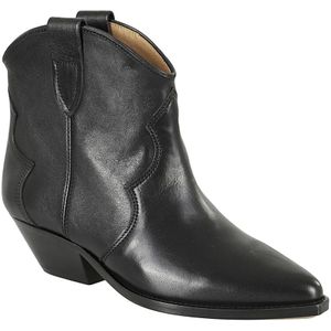 Isabel Marant, Schoenen, Dames, Zwart, 37 EU, Leer, Stijlvolle Dewina Damesmode Schoenen