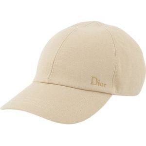 Dior, Tonal Katoenen Pet Beige, Heren, Maat:M