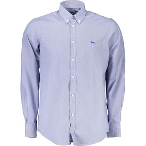 Harmont & Blaine, Overhemden, Heren, Blauw, XL, Katoen, Polo Shirts