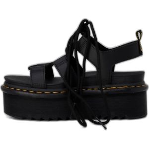 Dr. Martens, Schoenen, Dames, Zwart, 40 EU, Leer, Athena Leren Sandalen Lente/Zomer Collectie