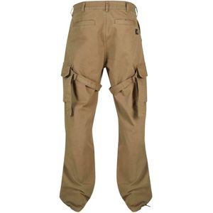 Karl Kani, Broeken, Heren, Groen, XL, Cargo Broek Olijfgroen