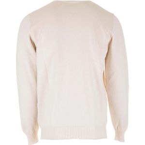 Gran Sasso, Truien, Heren, Beige, L, Wol, Wol Ronde Hals Pullovers