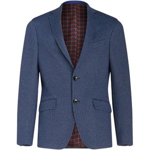 Etro, Stijlvolle Jas Blauw, Heren, Maat:M