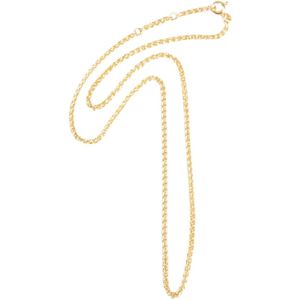 Wakakuu Icons, Gouden Ketting Hanger Geel, Dames, Maat:ONE Size