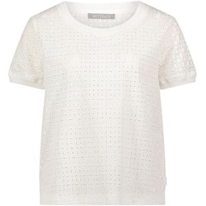 Betty & Co, Blouses & Shirts, Dames, Wit, 2Xl, Kanten blouse shirt