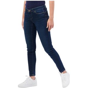 Fracomina, Broeken, Dames, Blauw, W28, Blauwe Slim Fit 5-Pocket Jeans