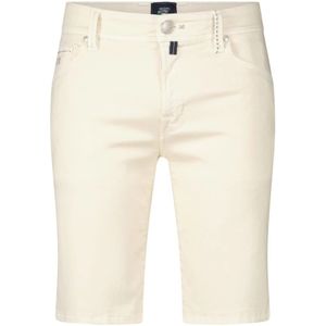 Tramarossa, Korte broeken, Heren, Beige, W34, Italiaanse Five-Pocket Style Shorts
