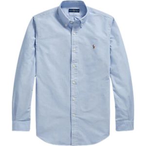 Ralph Lauren, Overhemden, Heren, Blauw, XL, Blauw Overhemd - Maat: XXL