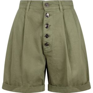 Etro, Short Shorts Groen, Dames, Maat:XS