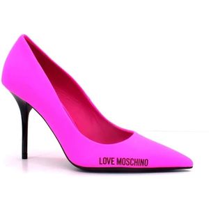 Love Moschino, Stijlvolle Scarpad.spillo 95 Pumps voor Dames Roze, Dames, Maat:40 EU