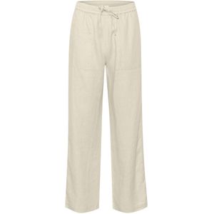 Part Two, Linnen Broek French Oak Beige, Dames, Maat:M