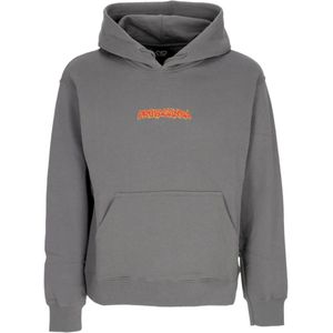 Propaganda, Sweatshirts & Hoodies, Heren, Grijs, L, Katoen, Grijze Melt Hoodie met Kangoeroezak