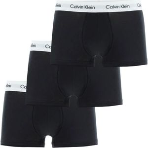 Calvin Klein, Ondergoed, Heren, Zwart, L, Katoen, Luxe stretchkatoenen boxershorts