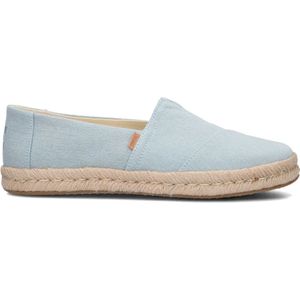 Toms, Schoenen, Dames, Blauw, 40 EU, Denim, Denim Espadrilles met Touwzool