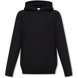 Burberry, Sweatshirts & Hoodies, Heren, Zwart, S, Wol, Forister wool hoodie
