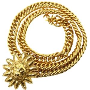 Chanel Vintage, Pre-owned Metal bracelets Geel, Dames, Maat:ONE Size