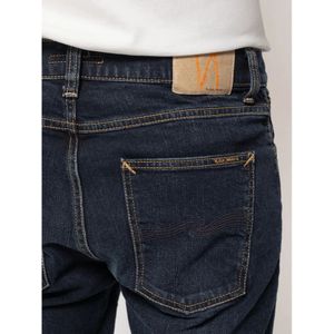 Nudie Jeans, Jeans, Heren, Blauw, W33 L32, Katoen, Nudie jeans lean decan nieuwe inkt