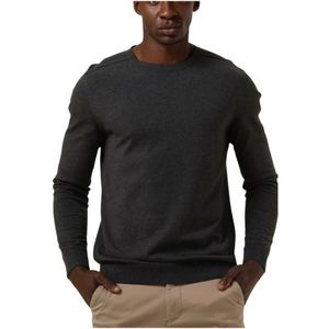 Selected Homme, Sweatshirts & Hoodies, Heren, Grijs, M, Katoen, Heren Crew Neck Sweater Vest
