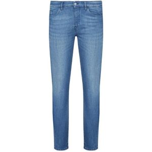 Hugo Boss, Jeans, Heren, Blauw, W35 L34, Denim, Slim Fit Denim Jeans