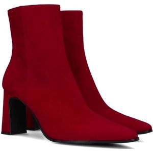 Notre-v, Schoenen, Dames, Rood, 36 EU, Leer, Dames Enkellaarsjes 18739