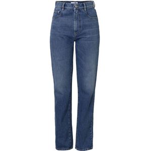 Wakakuu Icons, Jeans, Dames, Blauw, W28, Denim, Slim-fit Jeans
