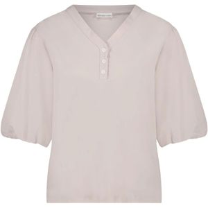 Jane Lushka, Blouses & Shirts, Dames, Roze, XS, Stijlvolle Ava Top in Pudra