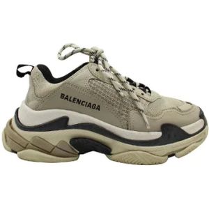 Balenciaga Vintage, Tweedehands Beige Polyester Balenciaga sneakers Beige, Dames, Maat:36 EU