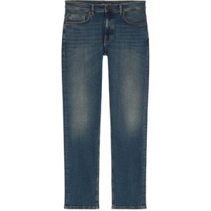 Marc O'Polo, Jeans, Heren, Blauw, W29 L30, Denim, Regular Fit Cross-Hatch Denim Jeans