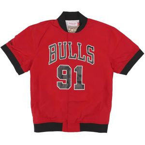 Mitchell & Ness, NBA Dennis Rodman Warm Up Jack Rood, Heren, Maat:XL