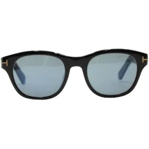 Tom Ford Pre-owned, Pre-owned Plastic sunglasses Zwart, Dames, Maat:ONE Size