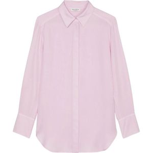 Marc O'Polo, Blouses & Shirts, Dames, Paars, M, Lange blouse