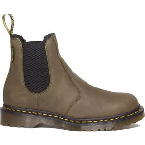 Dr. Martens, Schoenen, Heren, Groen, 45 EU, Leer, 2976 Chelsea Archive Pull Up Laarzen