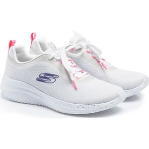 Skechers, Schoenen, Dames, Wit, 36 EU, Witte Ultra Flex 3.0 Damessneakers