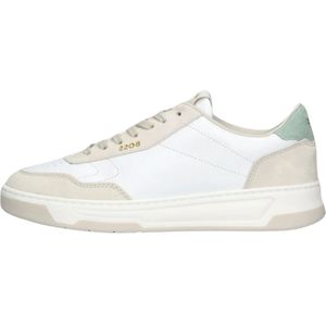 Hugo Boss, Schoenen, Dames, Veelkleurig, 41 EU, Leer, Retro Lage Sneaker Baltimore Tenn