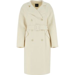 Theory, Belted Coats Wit, Dames, Maat:M