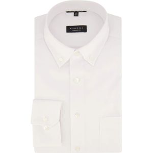 Eterna, Witte Business Overhemd Jurk Katoen Wit, Heren, Maat:XL