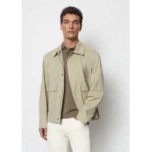 Marc O'Polo, Jassen, Heren, Beige, L, Katoen, Jas normaal