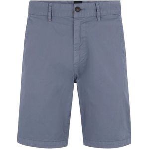 Hugo Boss, Korte broeken, Heren, Blauw, W30, Blauwe Casual Shorts