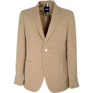 Hugo Boss, Blazerjas Beige, Heren, Maat:M