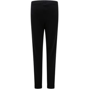 Saint Laurent, Broeken, Dames, Zwart, S, Kasjmier, Cashmere Slim Fit Broek